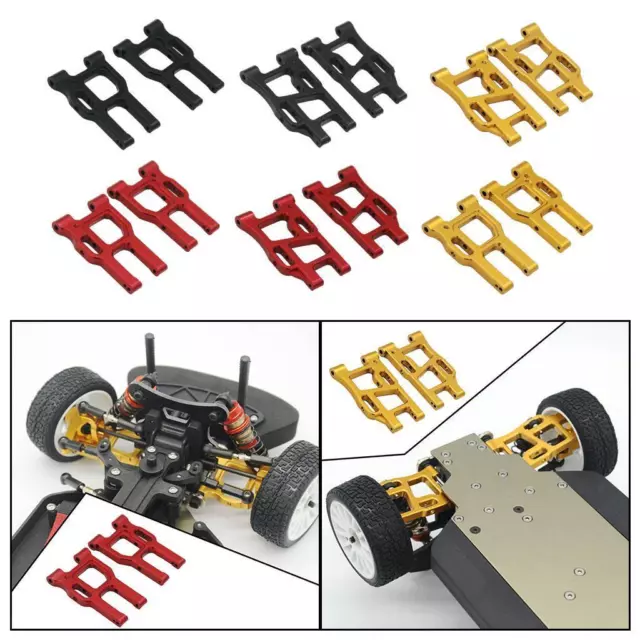 RC Car Lower Arm for LC RACING 1/10 Scale 4WD Racing Buggy Car DIY Parts