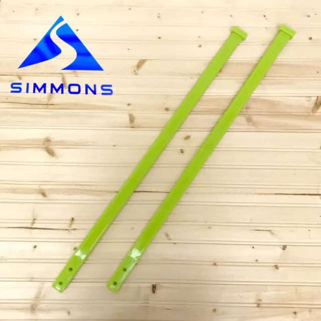 Simmons Flexi-Ski Straps Set (Manta Green) - Simmons Ski Loops