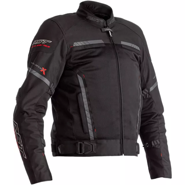 NEW RST Ventilator-X Black CE Textile Motorbike Jacket