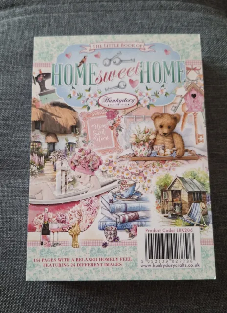 Hunkydory Das kleine Buch von zu Hause süßes Zuhause - 144 Seiten mit 24 Designs