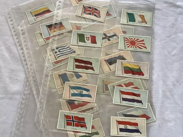 1928 John Player Cigarettes Flags Of The League Of Nations X 36