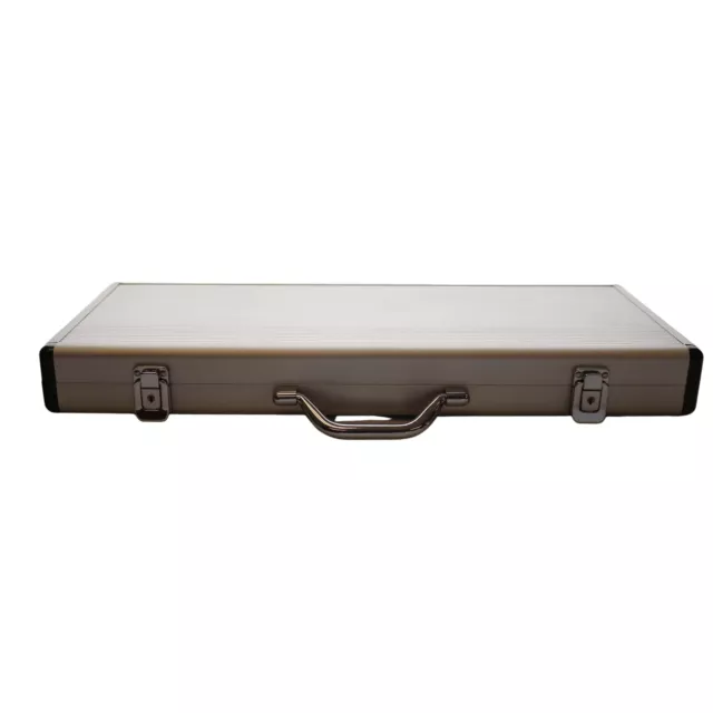 Poker Chip Case 500 Capacity Aluminum with Lock NEW (ca5)