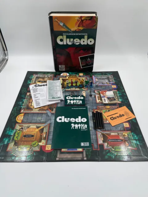 Cluedo Das Klassische Detektivspiel Buch-Ausgabe Brettspiel Parker Hasbro 2006