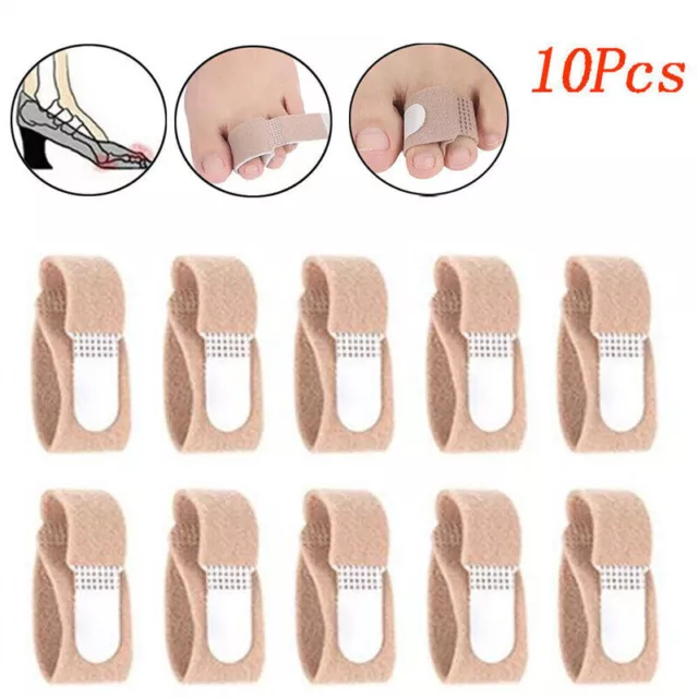 Toe Straightener Toes Broken Toe Wraps Cushioned Bandages Hammer Splint Brace