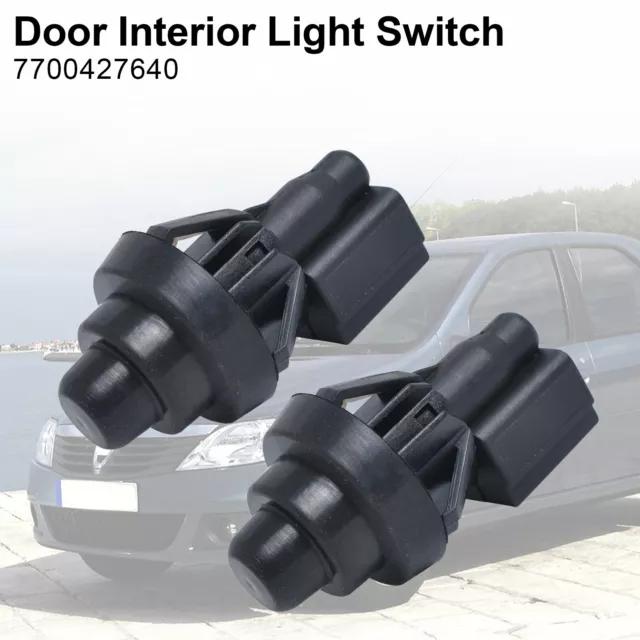 2X Door Interior Light Switch For Renault Clio Mk2 Kangoo Megane 7700427640 A10