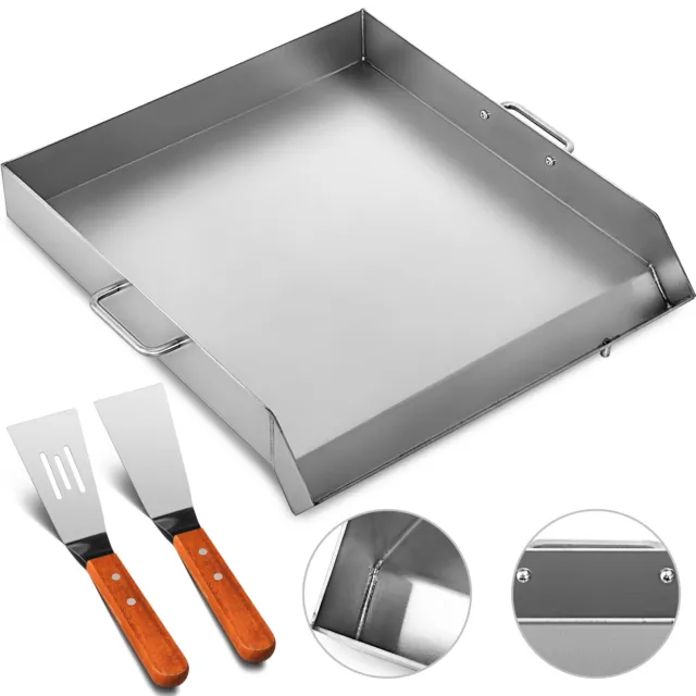 VEVOR 16"x18"/32"x17"/36"x22" Stainless Steel Griddle Flat Top Grill Stove