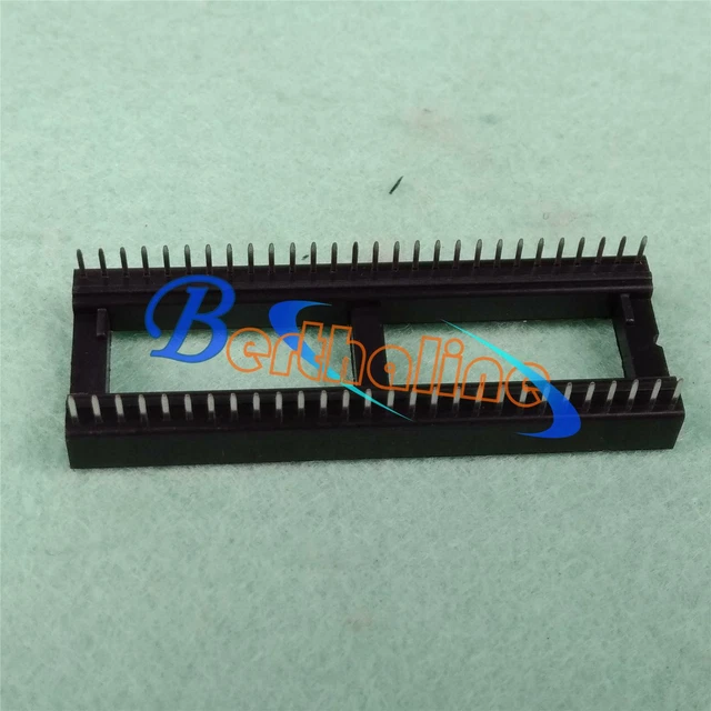 15x 32-Pin DIP IC Sockets – 2.54mm Pitch, Solder Type, Wide 15.24mm Row Spacing