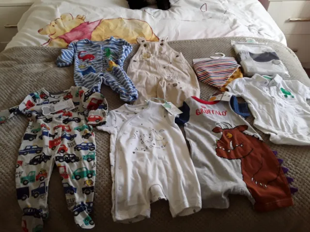 Baby boy clothes bundle 0-3 months New
