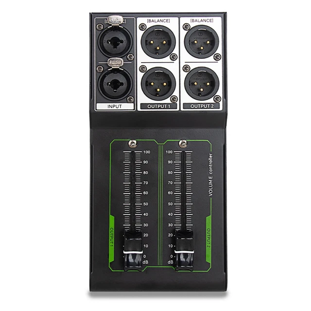 PASSIVE VOLUME CONTROLLER No Noise Input and Output Sound Quality ...