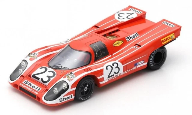 Miniature Spark 1:43 Porsche 917K Gulf #2 - Vainqueur Daytona 1971 - Résine