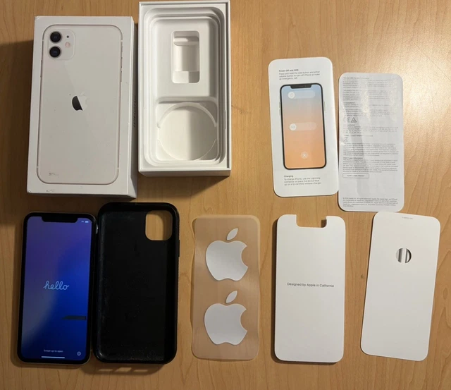 Apple iPhone 11 128GB ホワイト Apple iPhone 11 128GB - Unlocked - 6.1-inch - White (Renewed