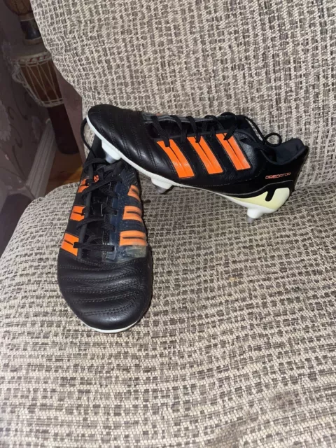 Adidas Predator Absolado Adipower Black SG Football Boots Size 7 VGC