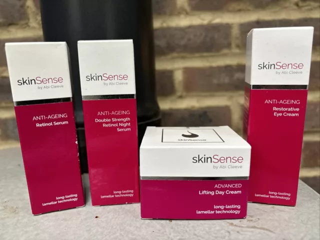 SKINSENSE by Abi Cleeve X 4 Item Bundle - ALL NEW AND SEALED