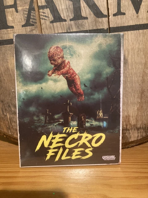 The Necro Files (Blu-ray, 1997) Slip Cover Brand New Cult Film