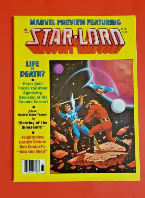 1979 Star Lord Marvel Preview #18 Featuring Star-Lord / Bronze Age /  Nice Copy