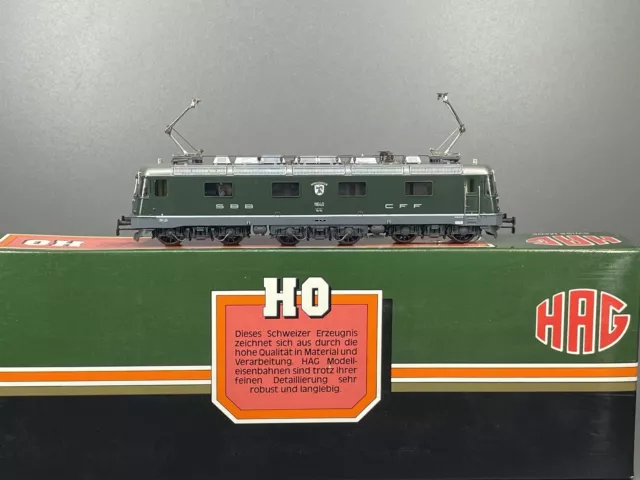 H0 HAG Lokomotive Nr. 205 SBB Re 6/6 11640 Münchenstein   AC  OVP / 2 L 366