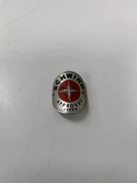 Schwinn Japan Lightweight Head Badge Varsity Continental Suburban Breeze &  #B