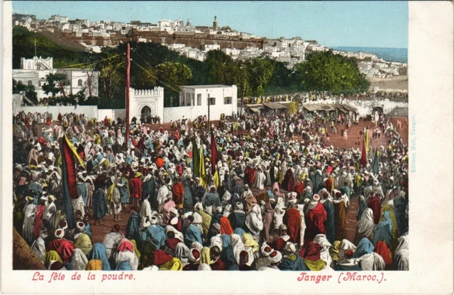 CPA AK MOROCCO TANGER The Feet of Powder (31650)