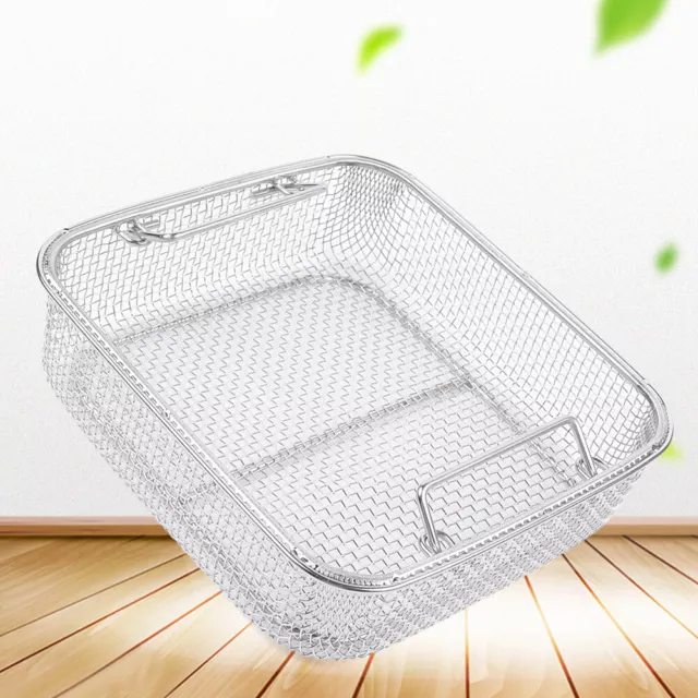 Mesh Tray Wire Basket Sterilization Cleaning Tray Surgical Holding Instruments
