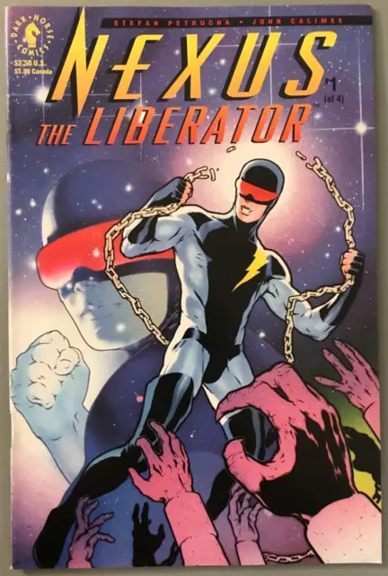 Nexus The Libertator #1 By Petrucha Adam Hughes Cover Dark Horse NM/M 1992