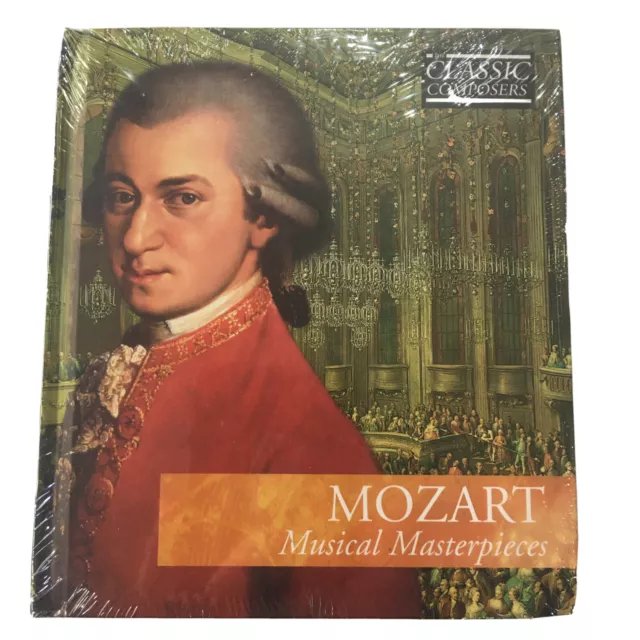 CLASSIC COMPOSERS MOZART Musical Masterpieces factory sealed