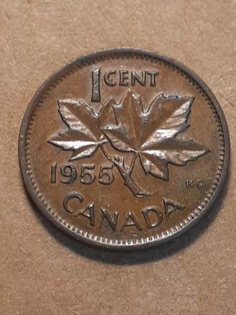 1955 One Cent Canada