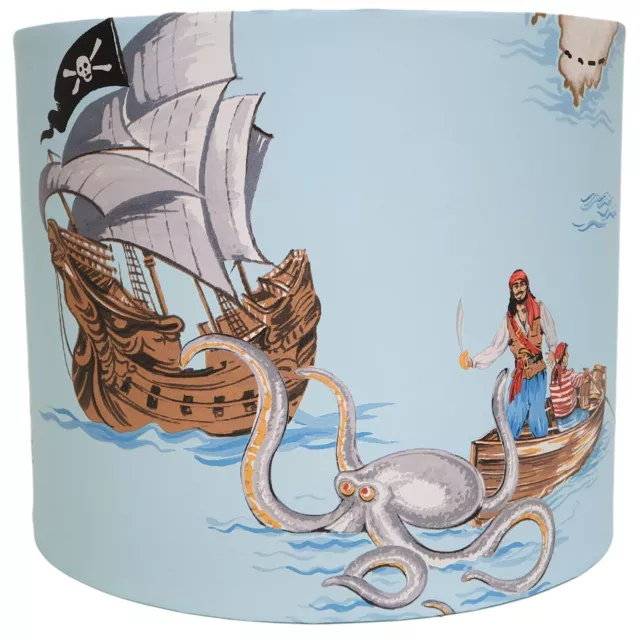 Pirate Ship Lampshade Ceiling Light Shade Kids Bedroom Nursery Accessories Gifts