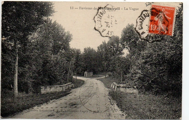 MONTMIRAIL - Marne - CPA 51 - Aux environs ... La Vogue