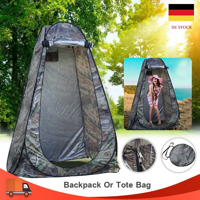 Tente Pop Up Portable - Douche, Toilette, Changement - Pour Camping, Plage, Jardin