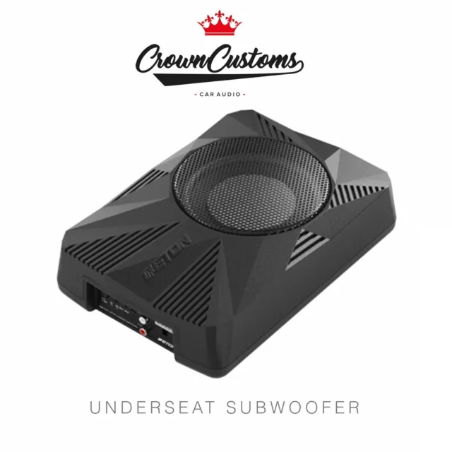 6 Inch Underseat Super Compact Subwoofer Bass Enclosure Car Audio Eton Usb6 Ar