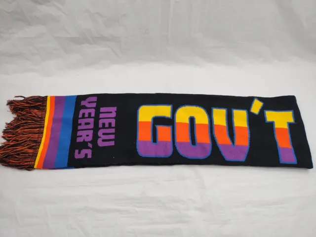 GOVT MULE New Years Eve 2021 2022 Gov't Multicolored 60" Knit Scarf