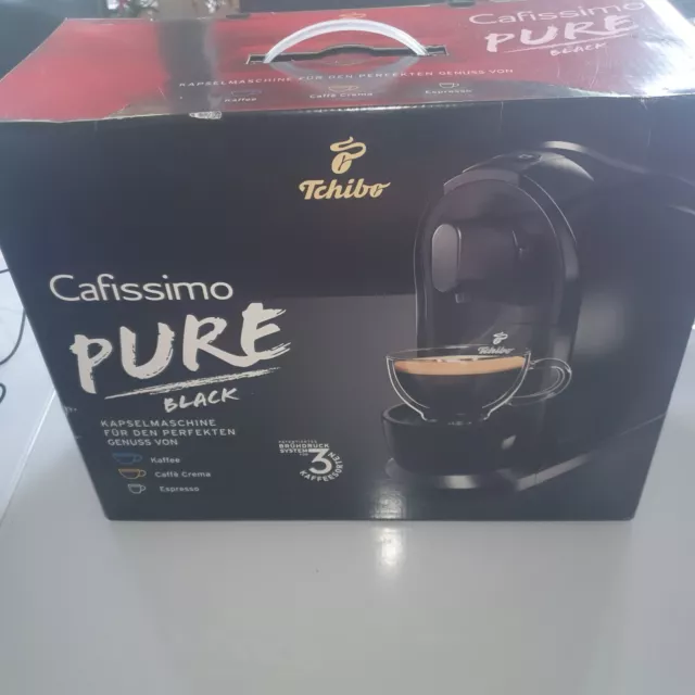 TCHIBO CAFISSIMO &amp;PURE&amp; Kaffee Kapselmaschine Black EUR 39,99 - PicClick DE