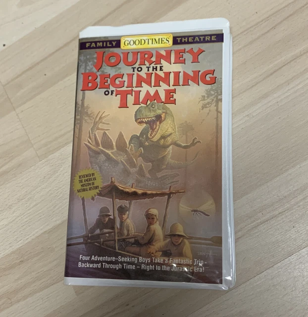  journey to the beginning of time vhs dinosaur time travel family