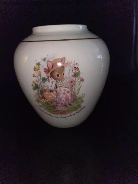 CROWN DEVON S. FIELDING & Co Ginger Jar *Little Kindness Can Bring...* PRISTINE