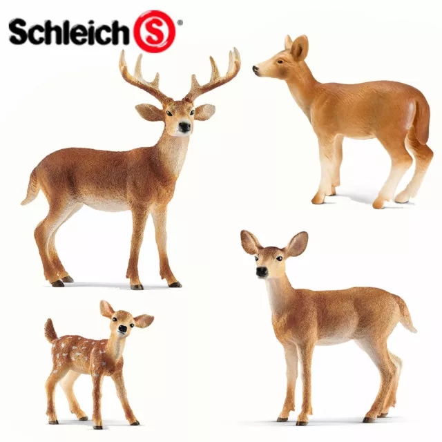 SCHLEICH World of Nature DEERS - Choose from 4 different figures all with Tags