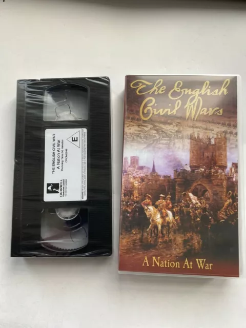 BRAND NEW MILITARY VHS VIDEO THE ENGLISH CIVIL WAR A Nation at War ...