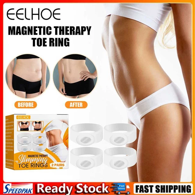 4pcs Magnetic Therapy Toe Ring Comfortable To Wear Magnetic Toe Ring Health Care