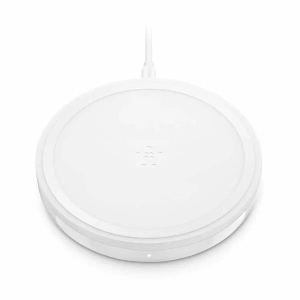 Base de carga Inalambrica Belkin Qi 10W Blanca *Embalaje dañado, producto nuevo*