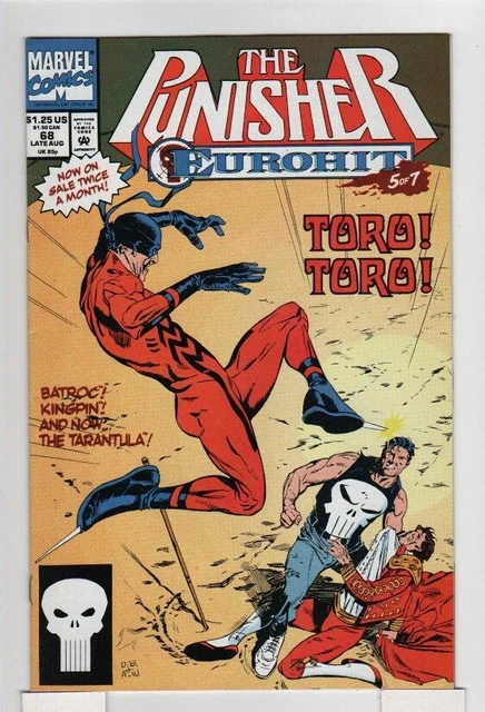 Marvel Comics: The Punisher Eurohit #68 Aug 1992 Comic.bx10.#158