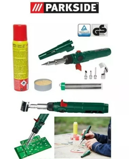 PARKSIDE 3IN1 GAS Soldering Iron Set Made In Germany £27.45