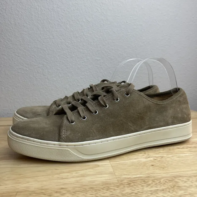 Vince Copeland Low Top Sport Sneakers Mens Size 11 M Brown Suede Lace Up Shoes