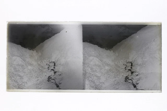 Montagne France Cauterets Photo Stereo L2n16 Vintage NEGATIVE Glass Plate 2