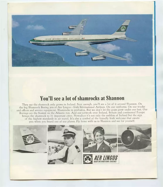 Shannon Ireland Brochure 1965 Aer Lingus Gateway to the Glorious West 2