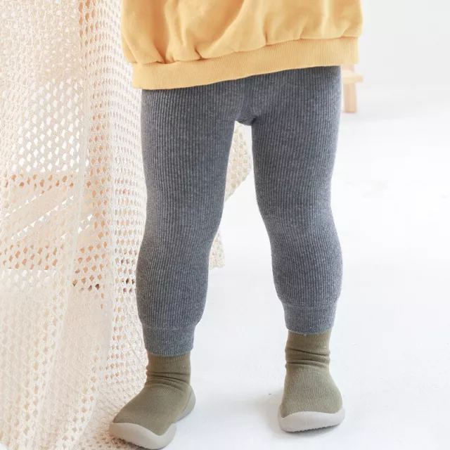 Leggings invernali bambini bambine cotone caldo più spesso pantaloni bambini 2