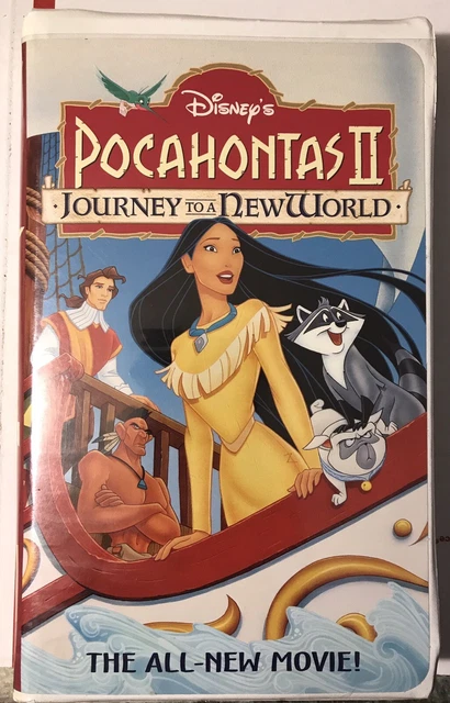 Pocahontas II: Journey To A New World (VHS, 1998. Irene Bedard  Walt Disney