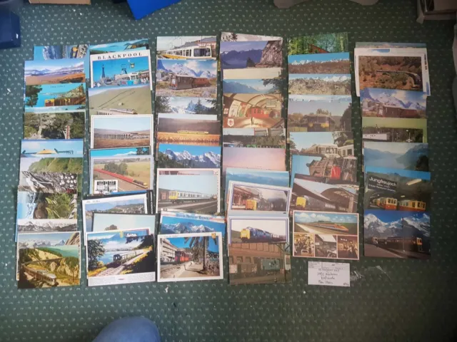 Retirement Sale 108 x postcards Rail Non Steam used / unused (455g) #28