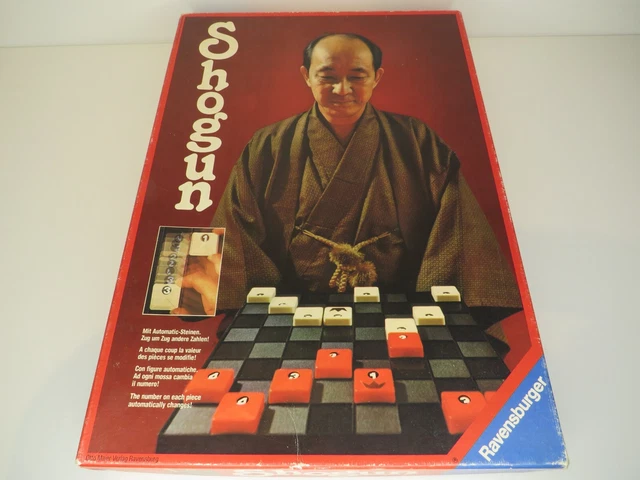 Shogun von Ravensburger große Ausgabe von 1979 Brettspiel, Legespiel Vintage