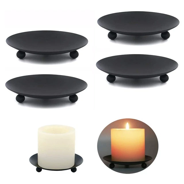 Lot De 2 Porte-Bougies Ouragan Argenté – Support Pilier Verre Amovible, Élégance Pour Noël & Déco