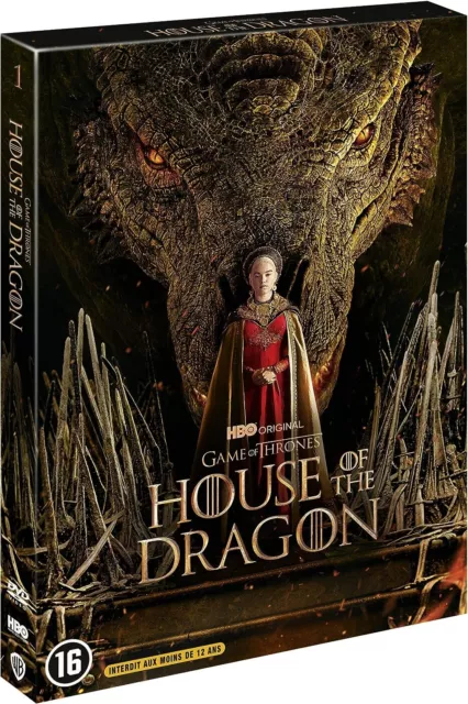 House Of The Dragon - Saison 1 - Coffret Dvd Neuf Sous Blister