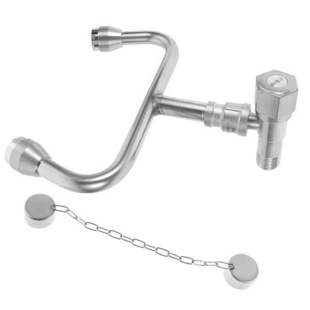 EYE WASH STATION Eye Skin Wash Station Eye Cleaning Unit Sink Mount Eye ...
